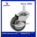 Light Duty Black PU Swivel Caster